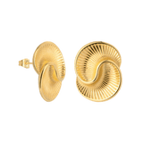 Winding Spiral Orecchini Oro