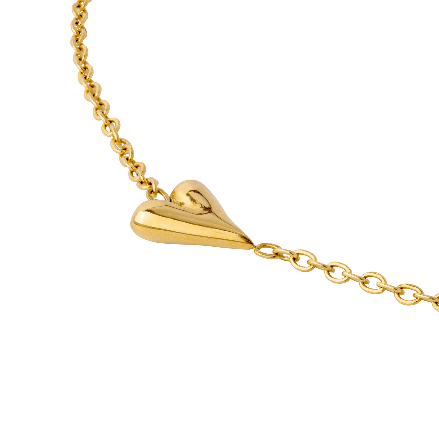 Flowy Heart Collana Bundle Oro