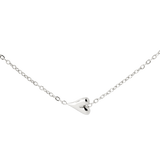 Flowy Heart Collana Argento