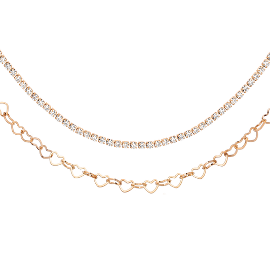 Glam Lover Collana Bundle Oro Rosa