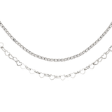 Glam Lover Collana Bundle Argento