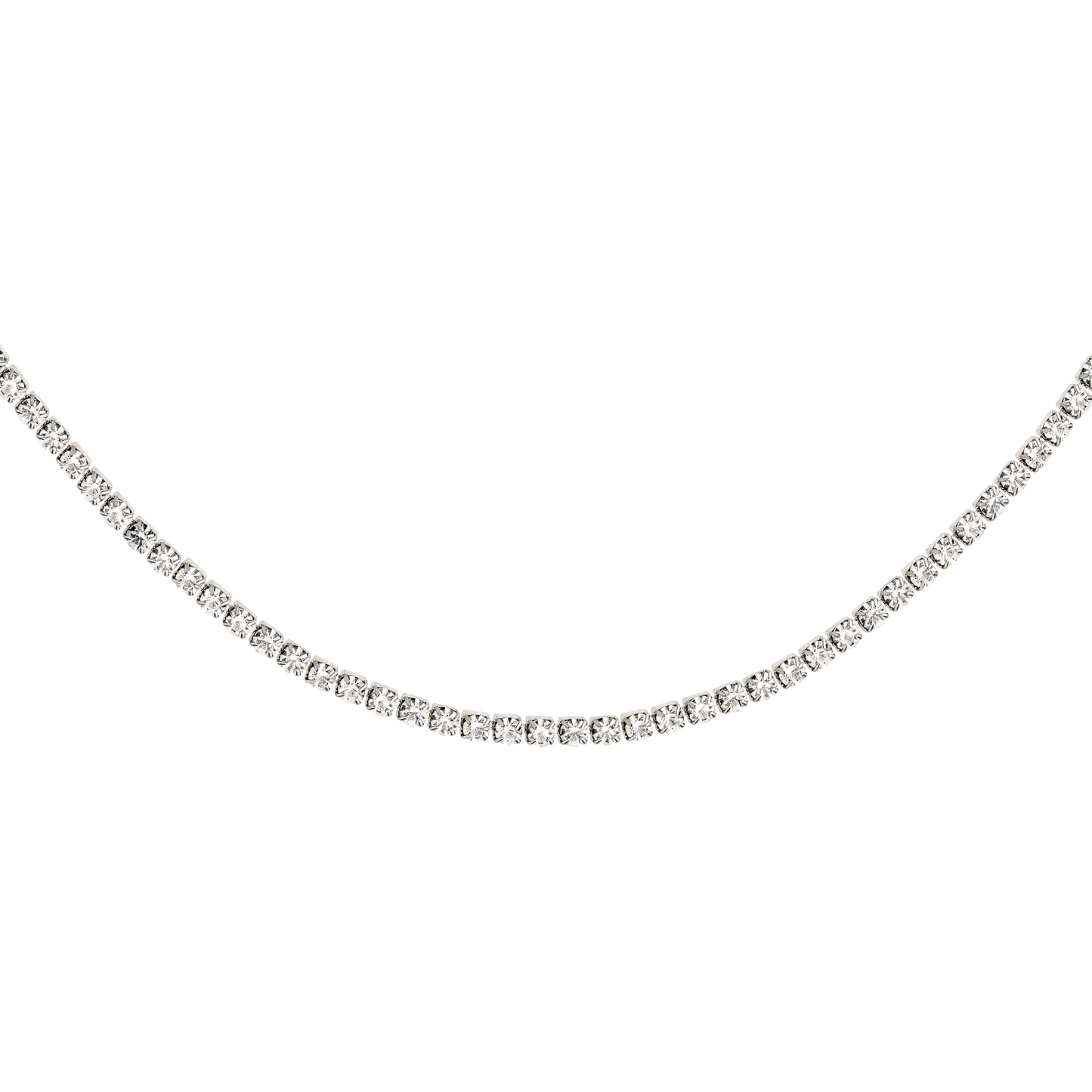 Glitz 'n' Glam Collana Argento