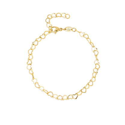 Heart after Heart Bracciale Oro