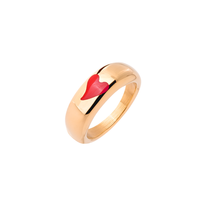 Hot Love Anello Oro Rosa
