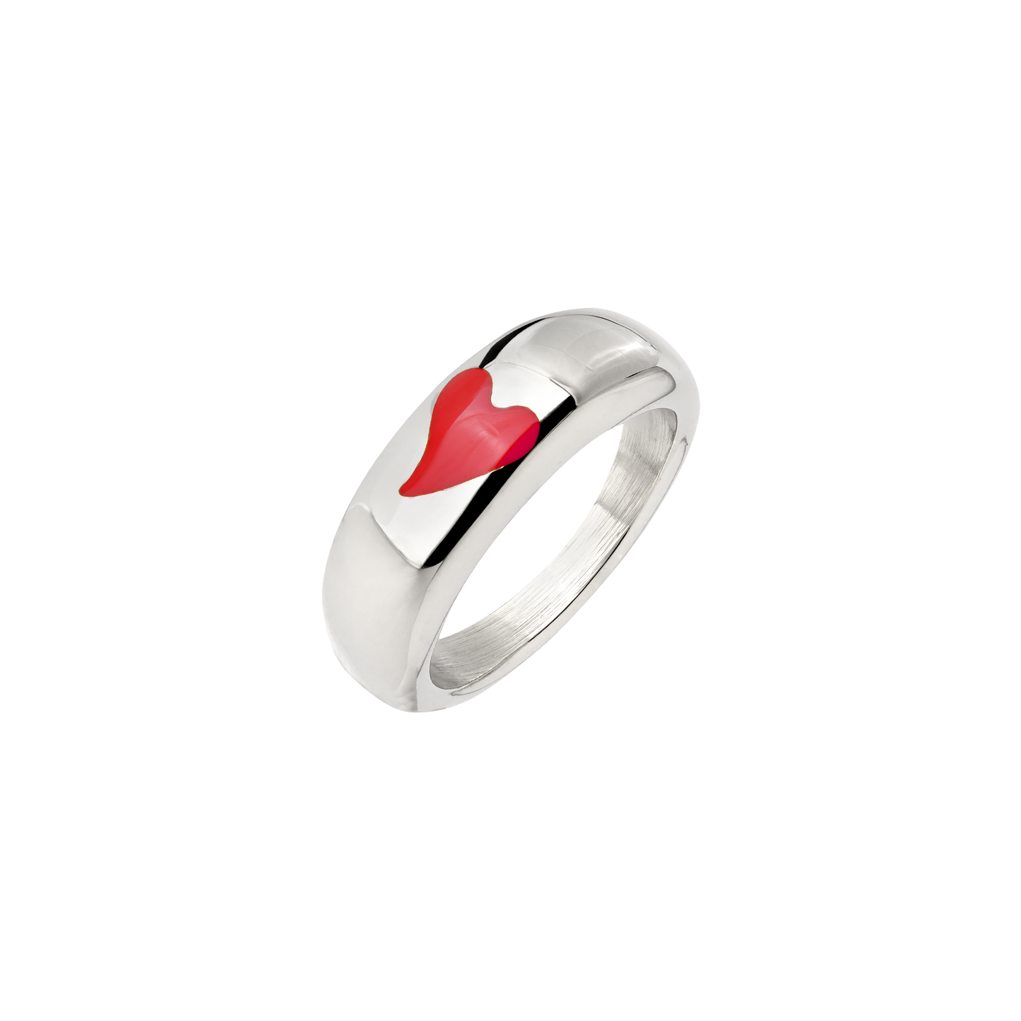 Hot Love Anello Argento