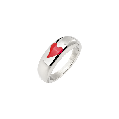 Hot Love Anello Argento