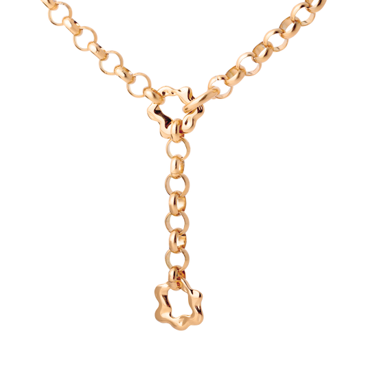 Love Me Bold Collana Oro Rosa