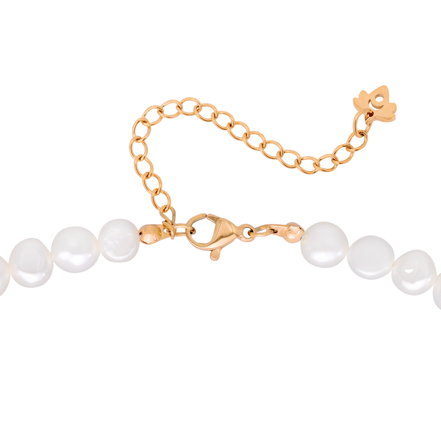 Melting Heart Pearl Collana Oro Rosa