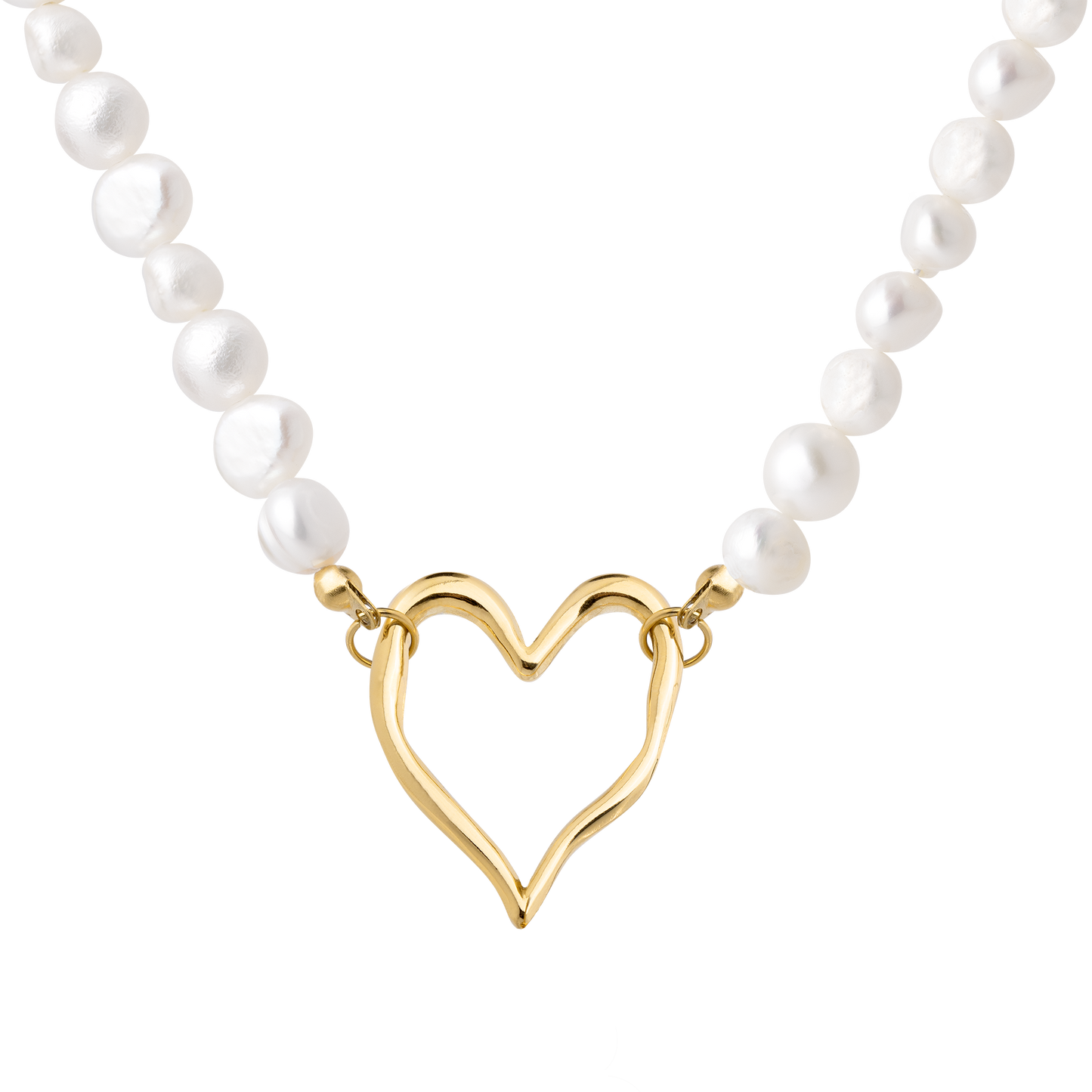 Melting Heart Pearl Collana Oro