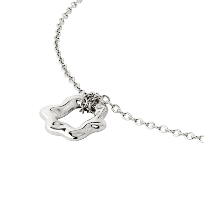 Melting Donut Collana Argento