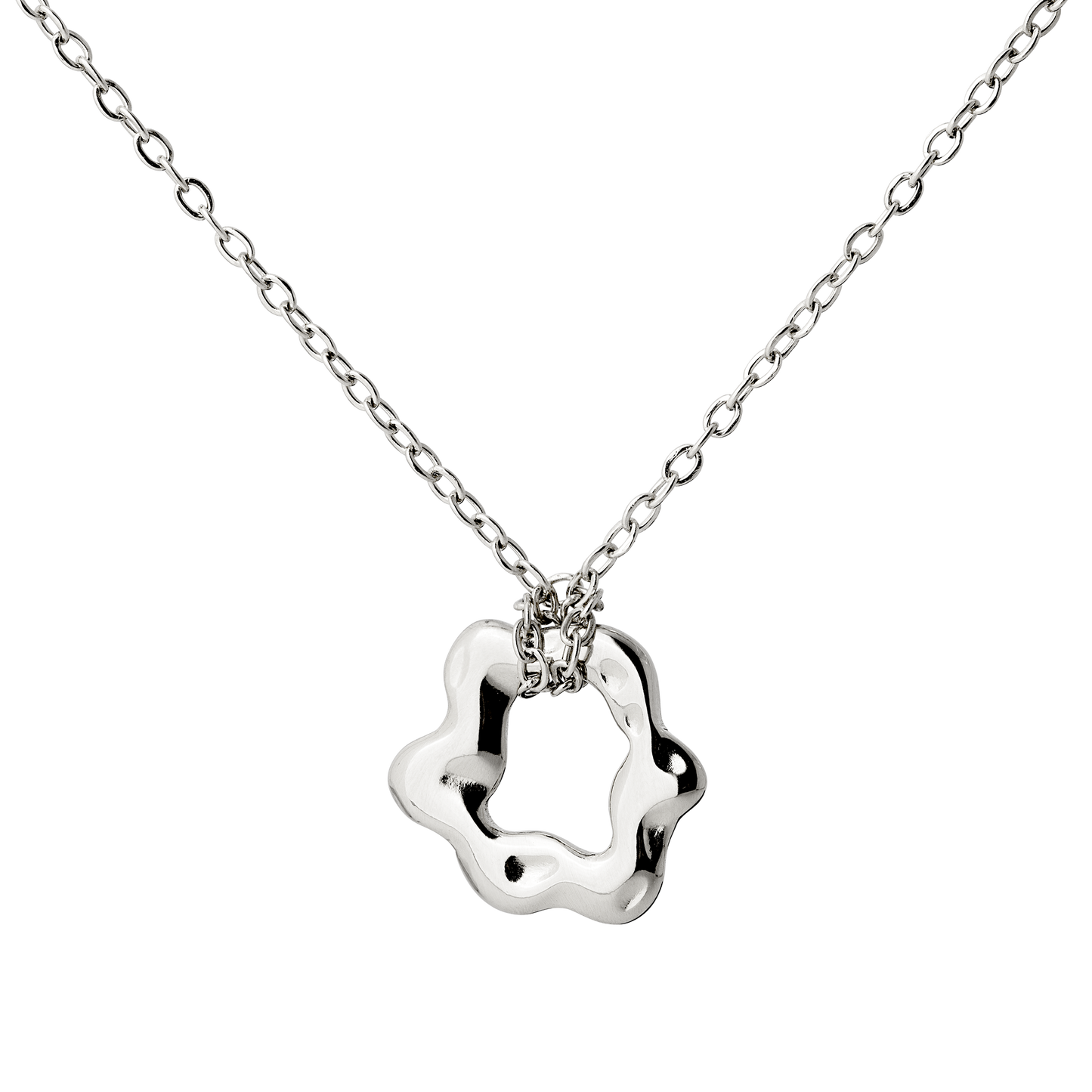 Melting Donut Collana Argento