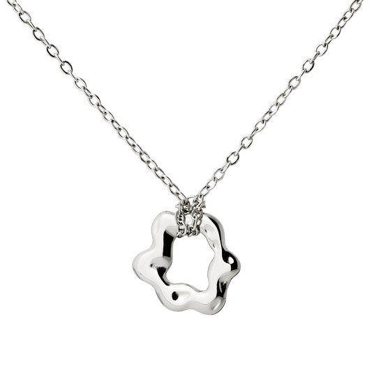 Melting Donut Collana Argento