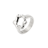 Melting Donut Anello Argento