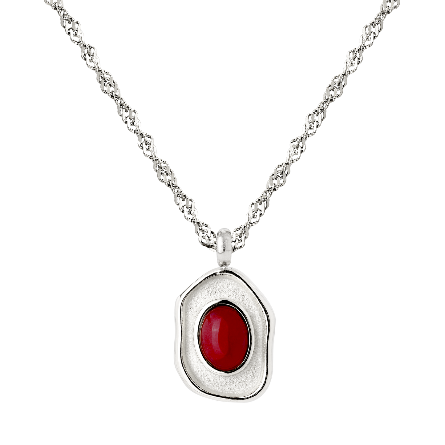 Scarlet Treasure Collana Argento