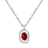 Scarlet Treasure Collana Argento