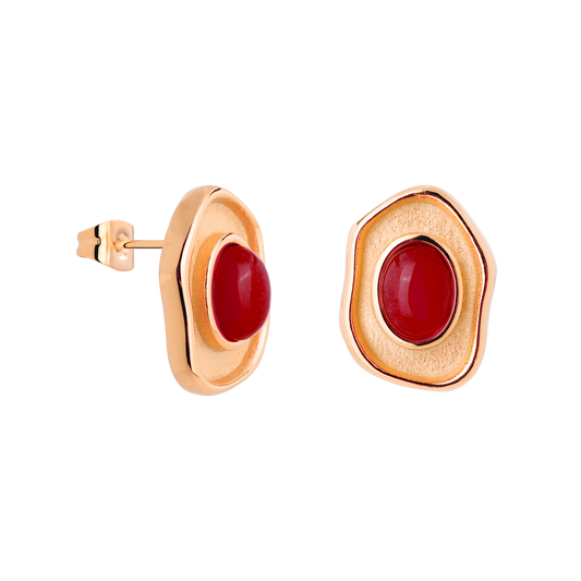 Scarlet Treasure Orecchini Oro Rosa