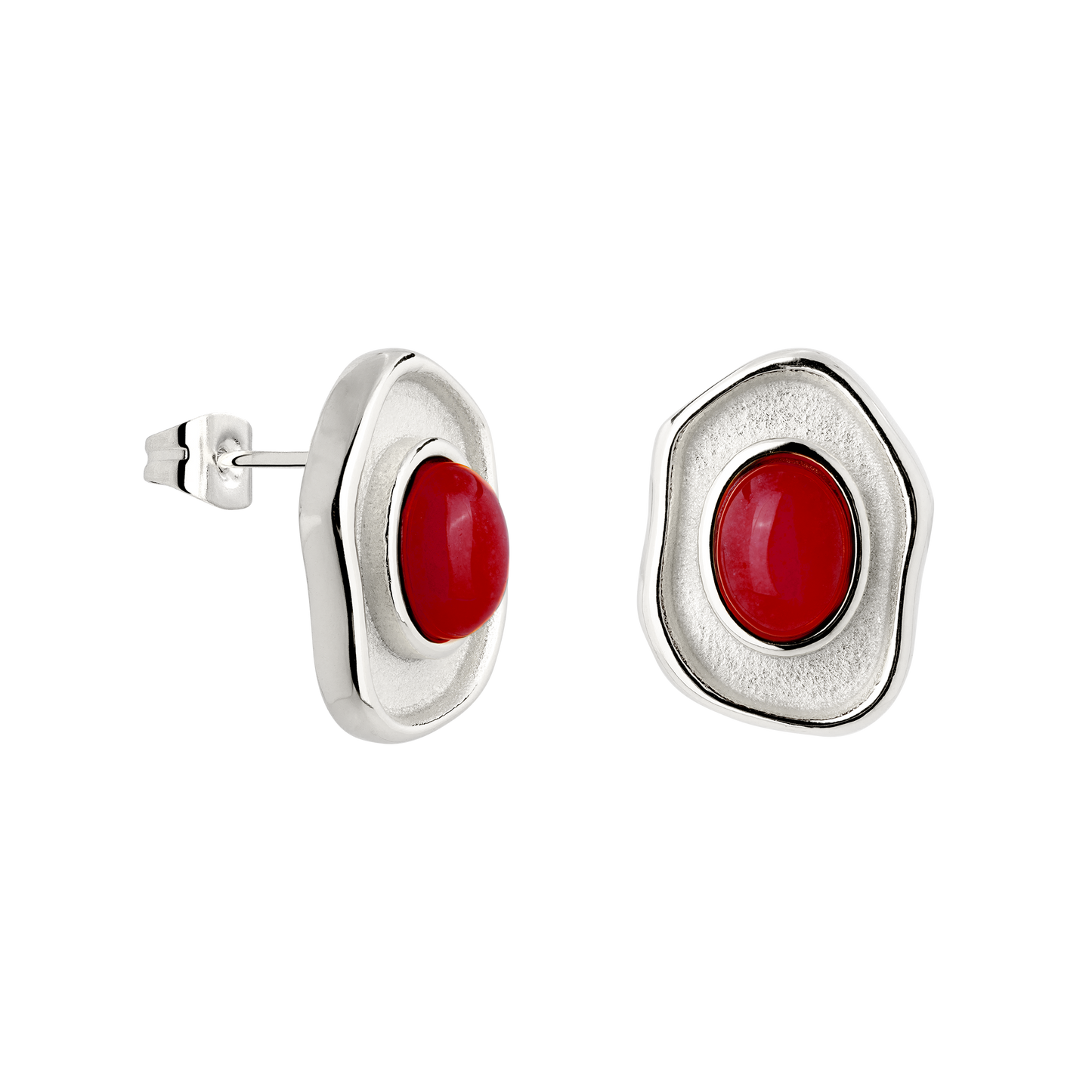 Scarlet Treasure Orecchini Argento
