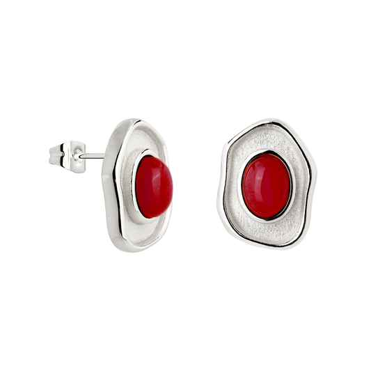 Scarlet Treasure Orecchini Argento