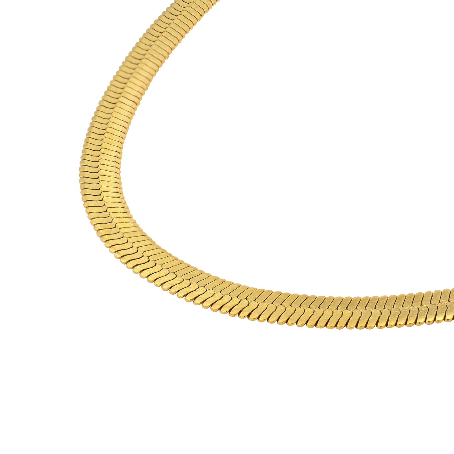 Slim Herringbone Bracciale Oro