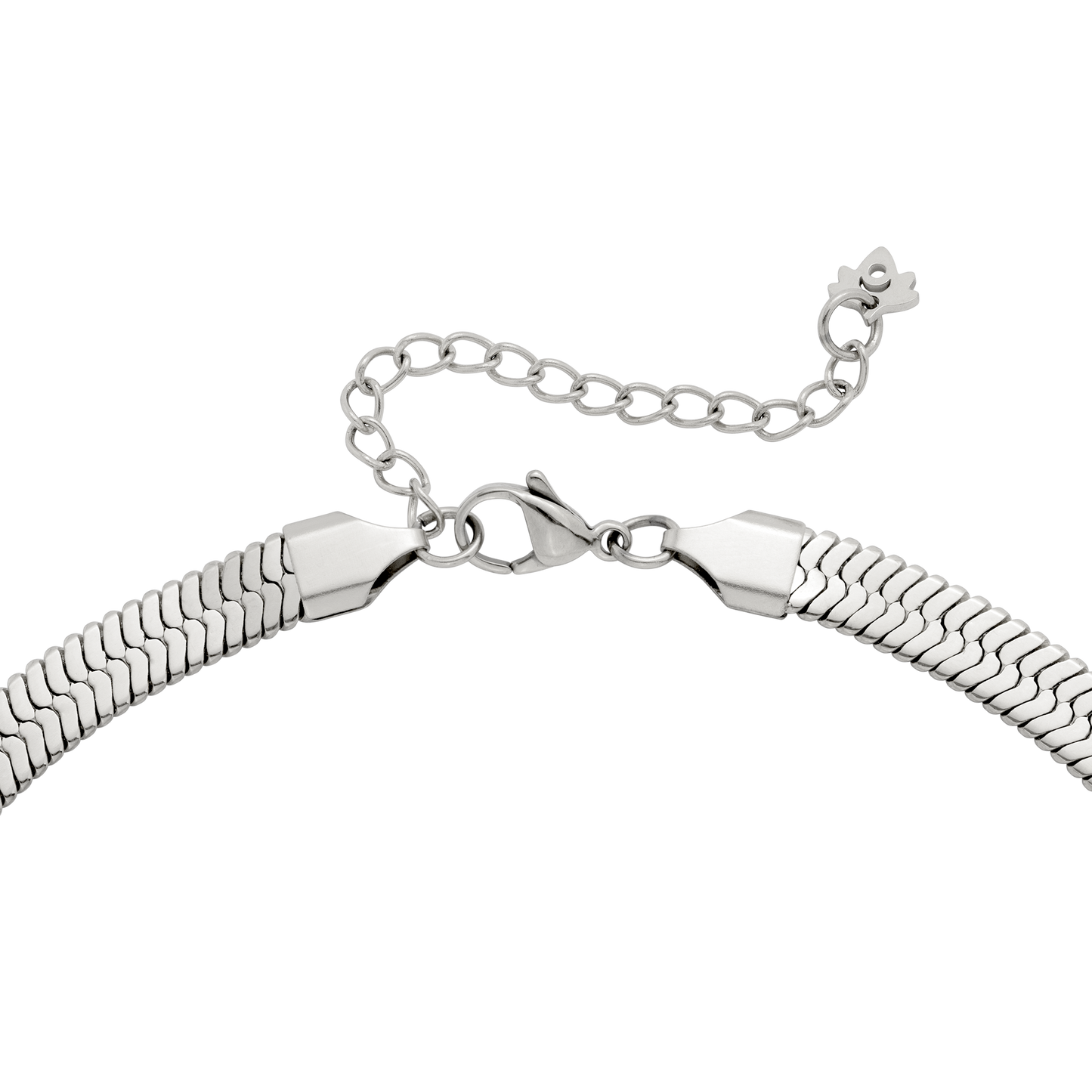 Flowy Heart Collana Bundle Argento