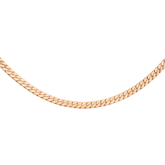 Snaked Collana Oro Rosa