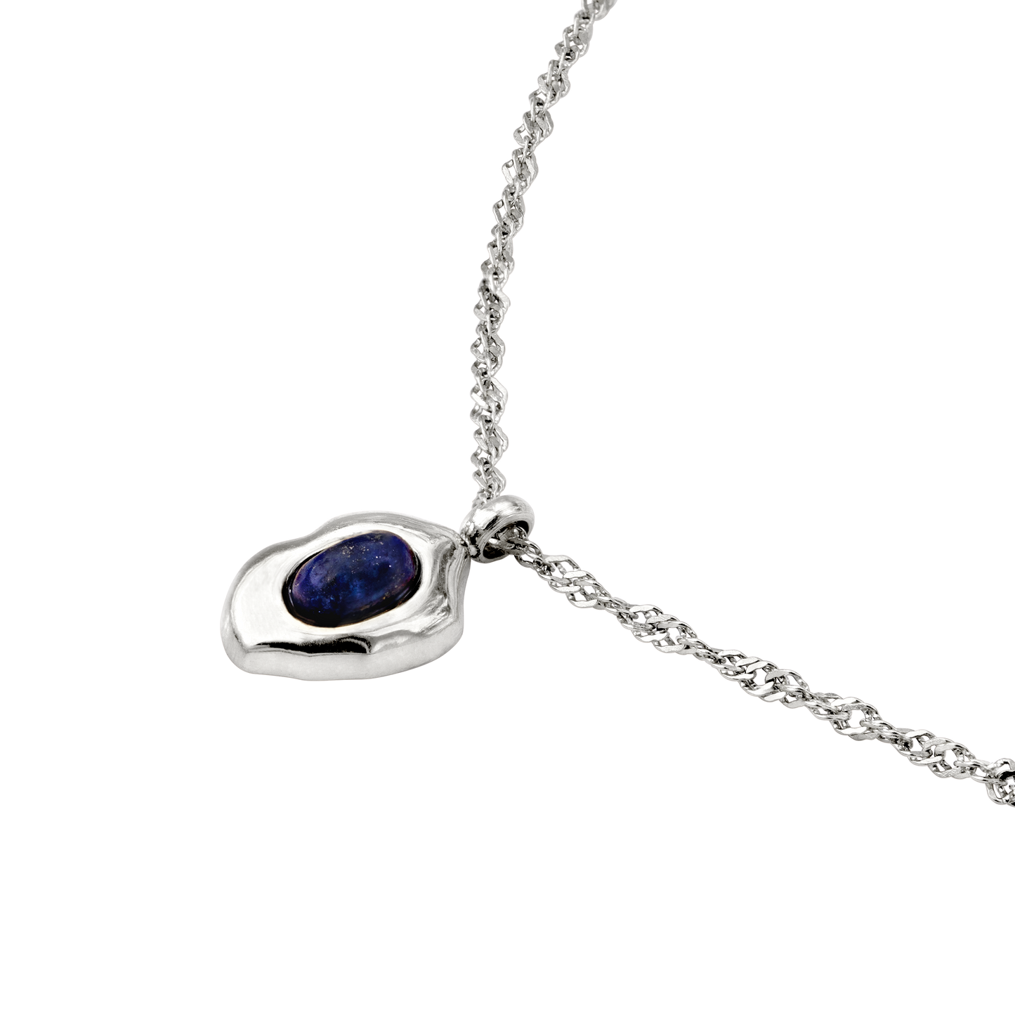 Blue Breeze Collana Argento