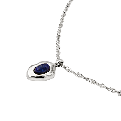 Blue Breeze Collana Argento