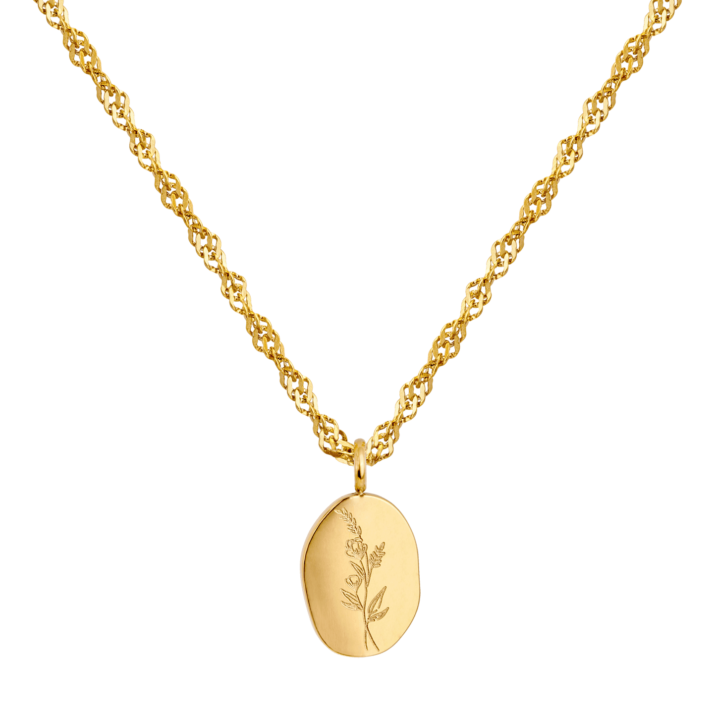 Bouquet Coin Collana Oro