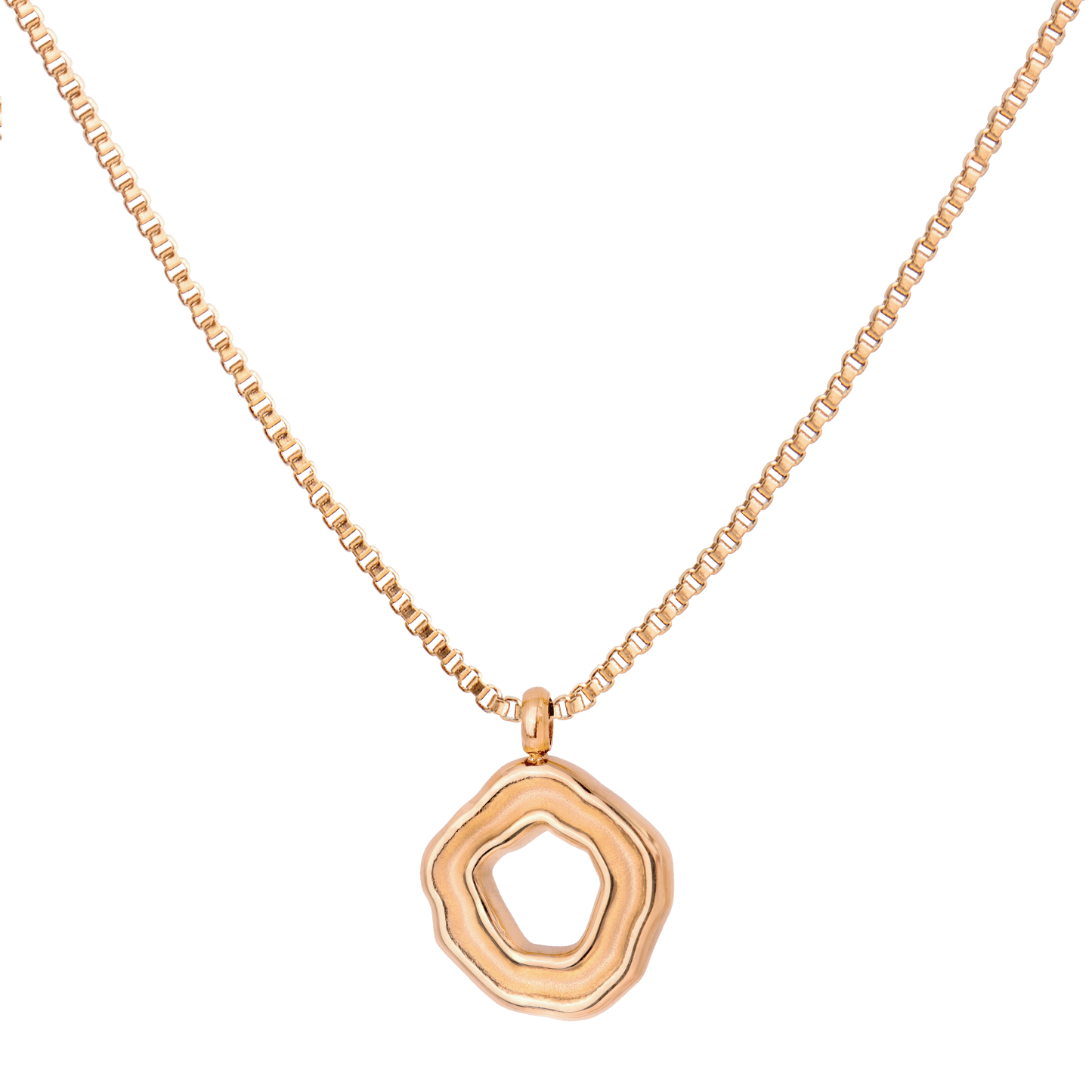 Coastal Charm Collana Oro Rosa