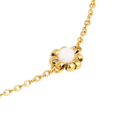 Flower 'n' Beads Collana Oro