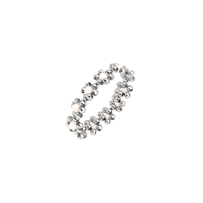 Flowery Anello Argento