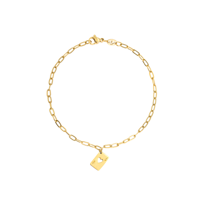 Ace Up the Sleeve Bracciale Oro