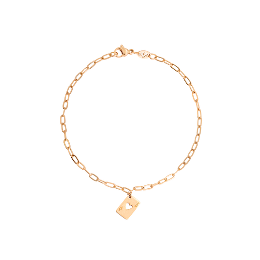 Ace Up the Sleeve Bracciale Oro Rosa