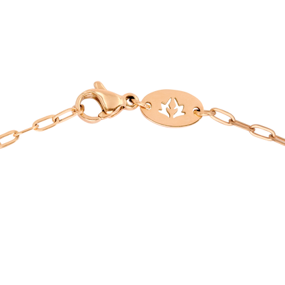 Heart Ace Collana Oro Rosa