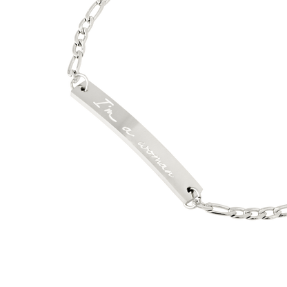 I'm a Woman Bracciale Argento