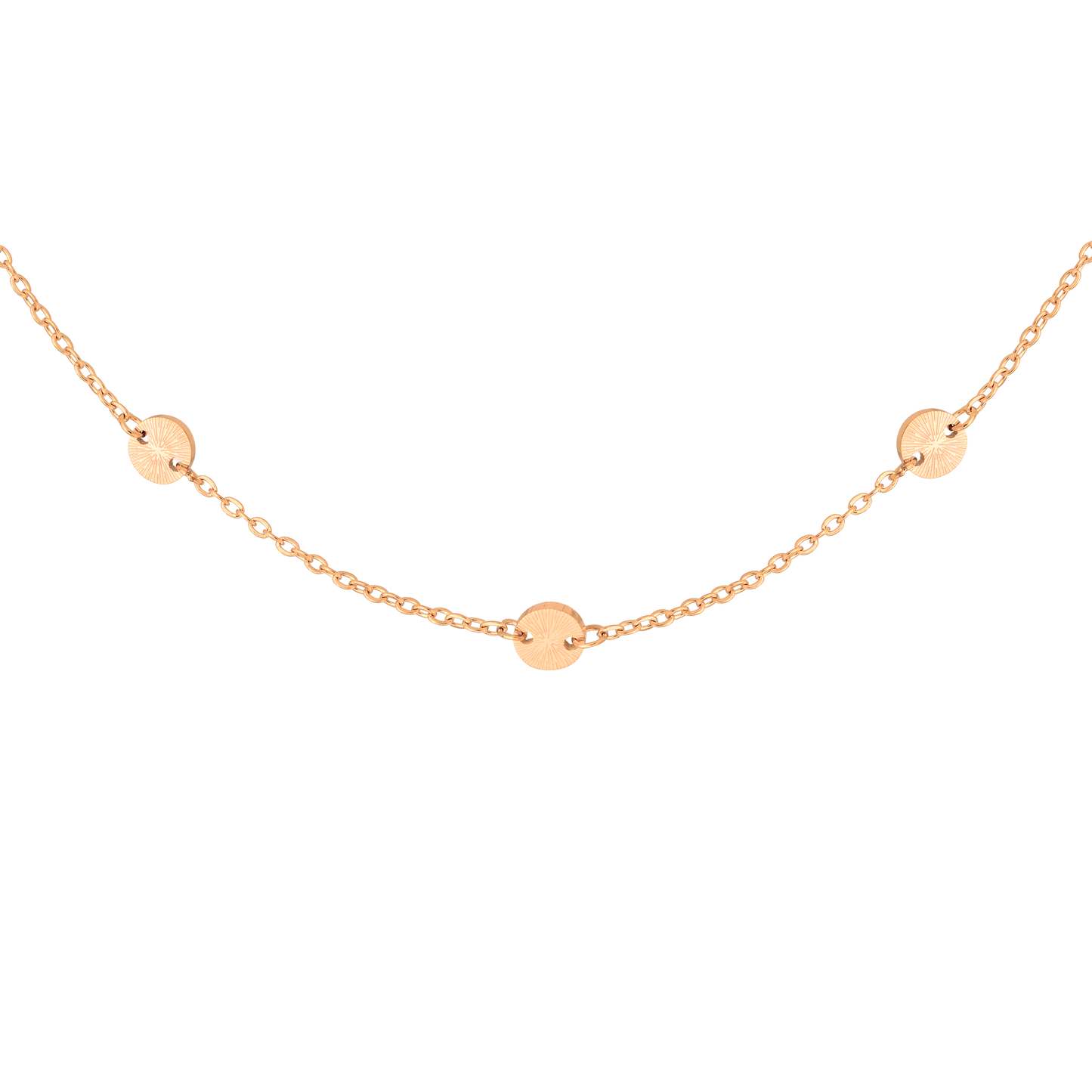 La Féminité Necklace Oro Rosa