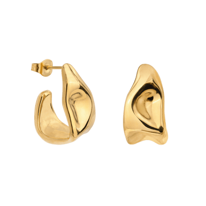 Liquid Shape Orecchini Oro