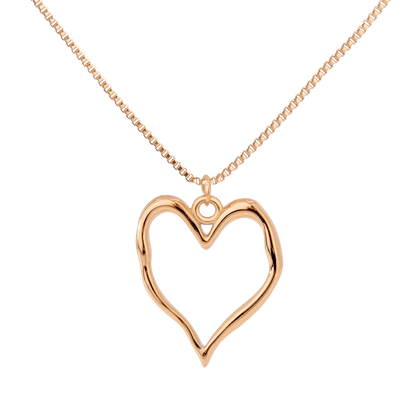 Melting Heart Collana Oro Rosa