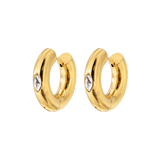 Phat Glowy Hoops Oro