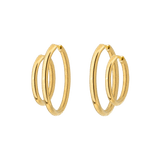 Clean Hoop Set Midi Oro
