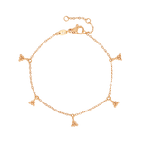 Tiny Beads Bracciale Oro Rosa