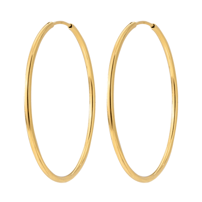 Extra Maxi Hoops Oro