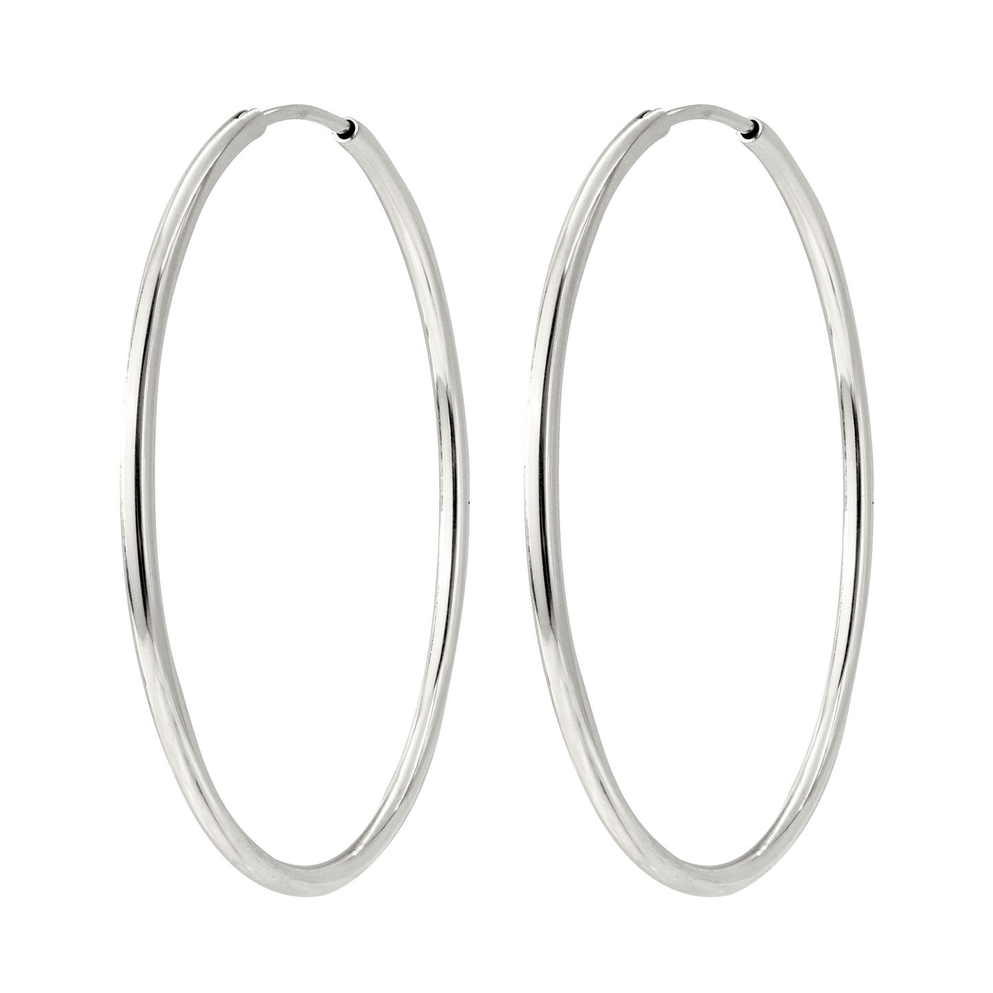 Extra Maxi Hoops Argento