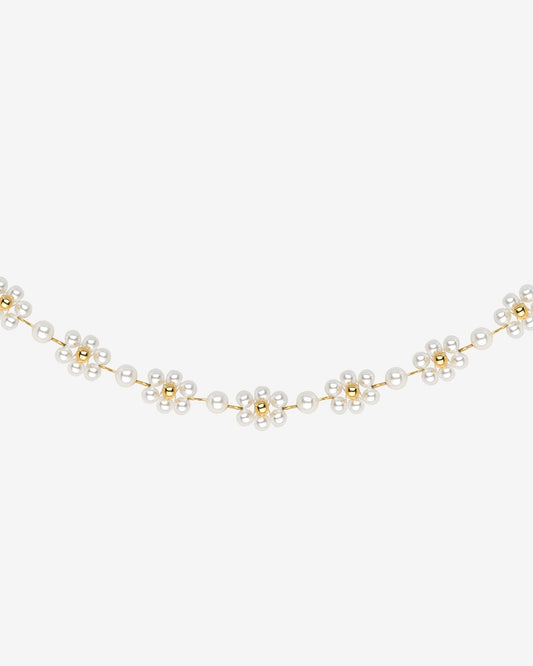 Bonita Flor Choker Oro