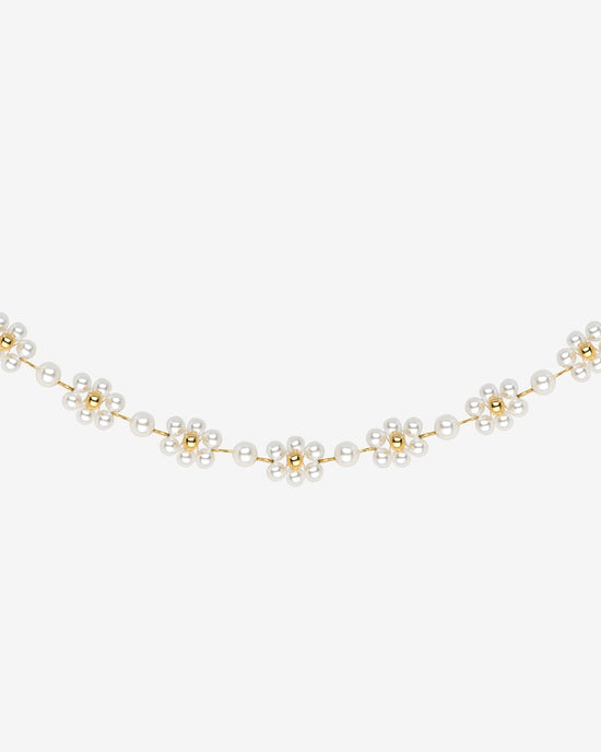 Bonita Flor Choker Oro