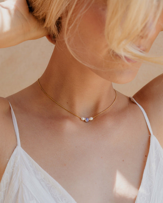 Painted Blue Collana