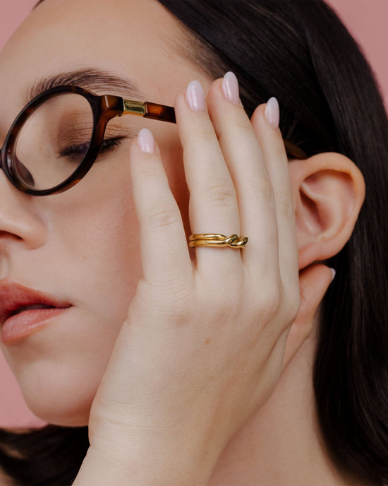 Twinsies Anello Oro