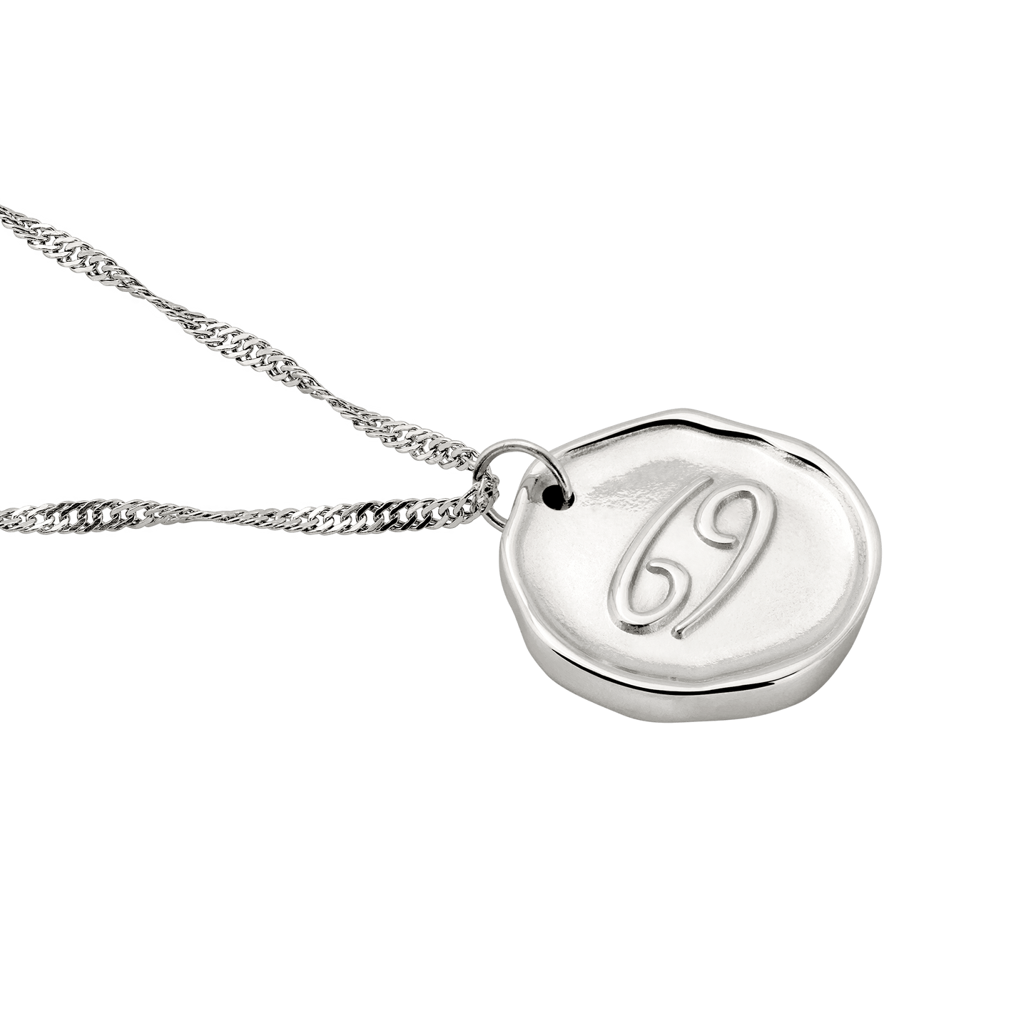 Zodiac Collana - Cancro Argento
