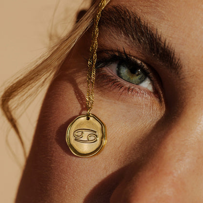 Zodiac Collana - Cancro Oro