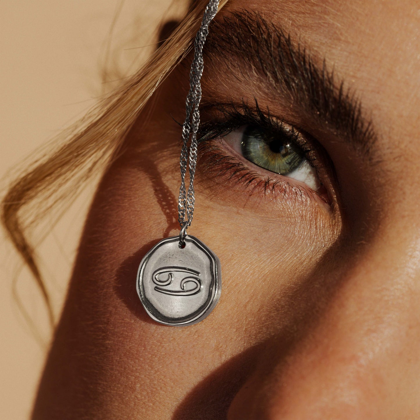 Zodiac Collana - Cancro Argento